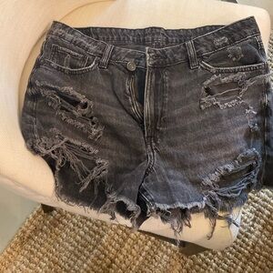 Distressed American eagle Jean shorts